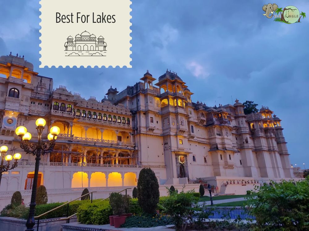 Udaipur Best for Lakes and Monsoon Views